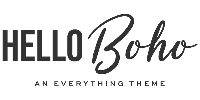 Hello Boho Theme